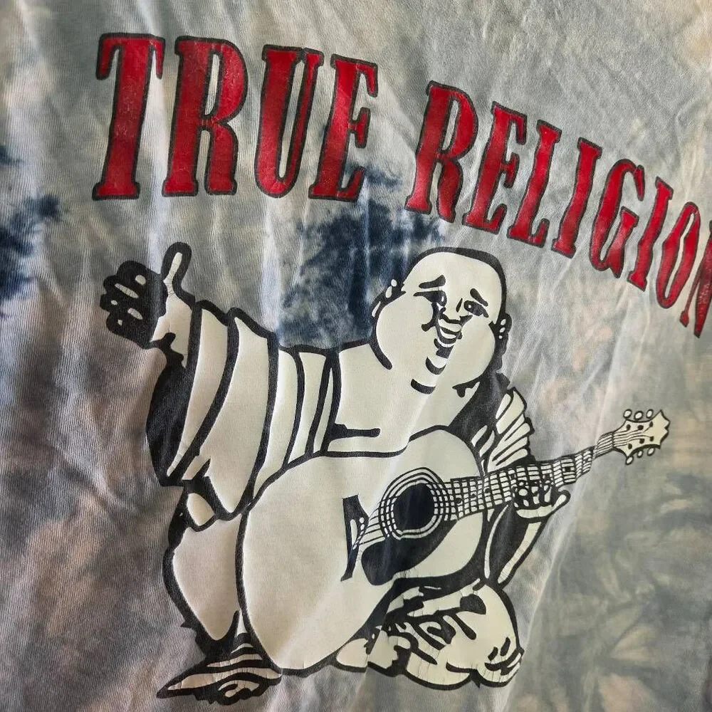 True Religion Tie Dye Big Buddha T-shirt